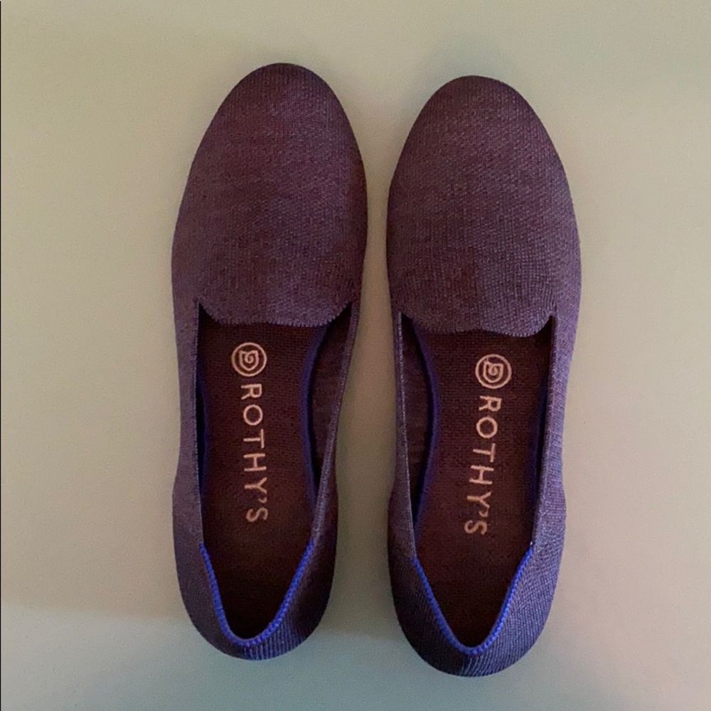 Navy Heather Rothys Loafers